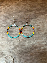 Load image into Gallery viewer, Small Serape hoops
