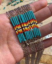 Load image into Gallery viewer, Serape Bar Necklace
