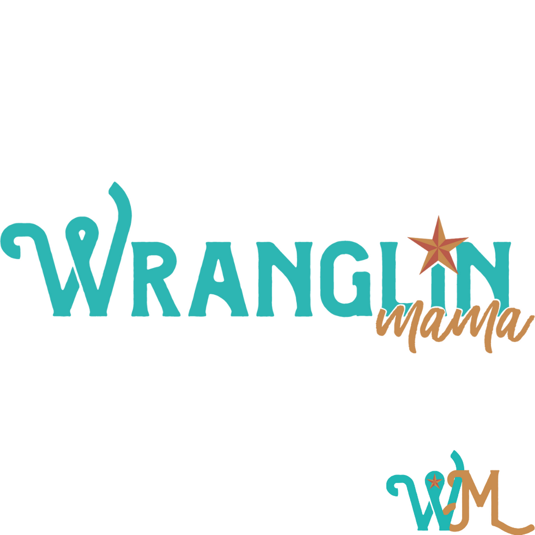Wranglin’ Mama Sticker